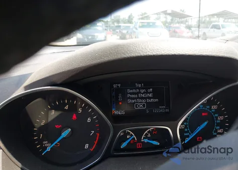 2013 Ford Escape Sel из США, поврежденный, VIN 1FMCU0HX1DUD83993